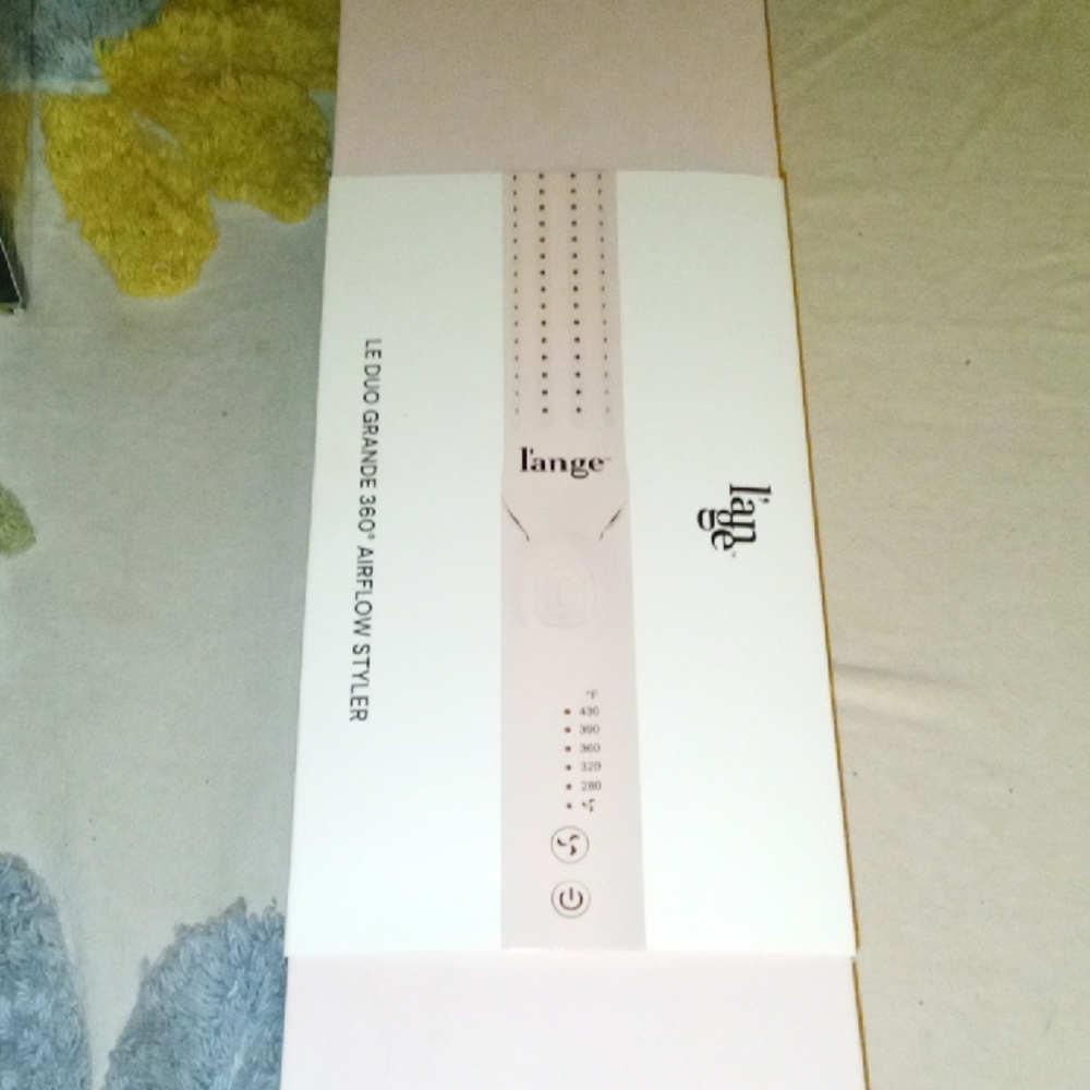 L'ange Le Duo Grande Hair Styler in Cream